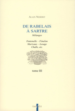 De Rabelais  Sartre