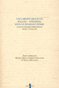 Une libert orageuse. Balzac-Stendhal : Moyen ge, Renaissance, Rforme